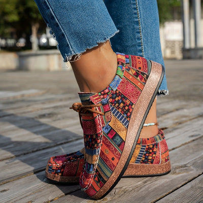Tilda | Komfortable sneakers med mønster