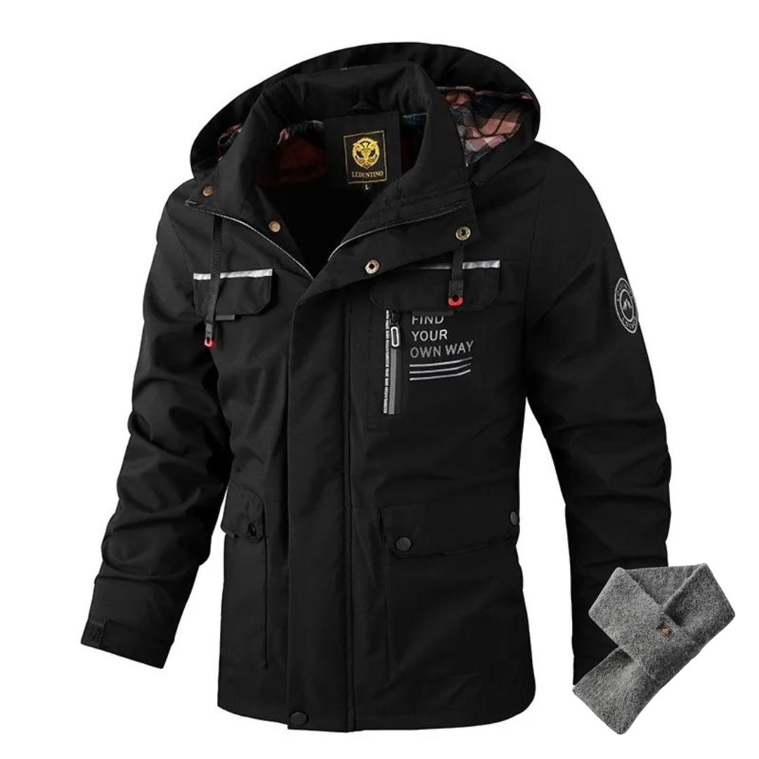 Lauge | Nordisk vinterjakke + gratis halstørklæde