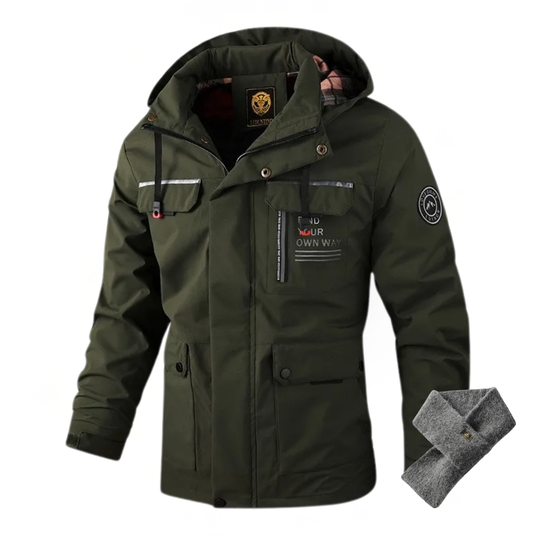 Lauge | Nordisk vinterjakke + gratis halstørklæde