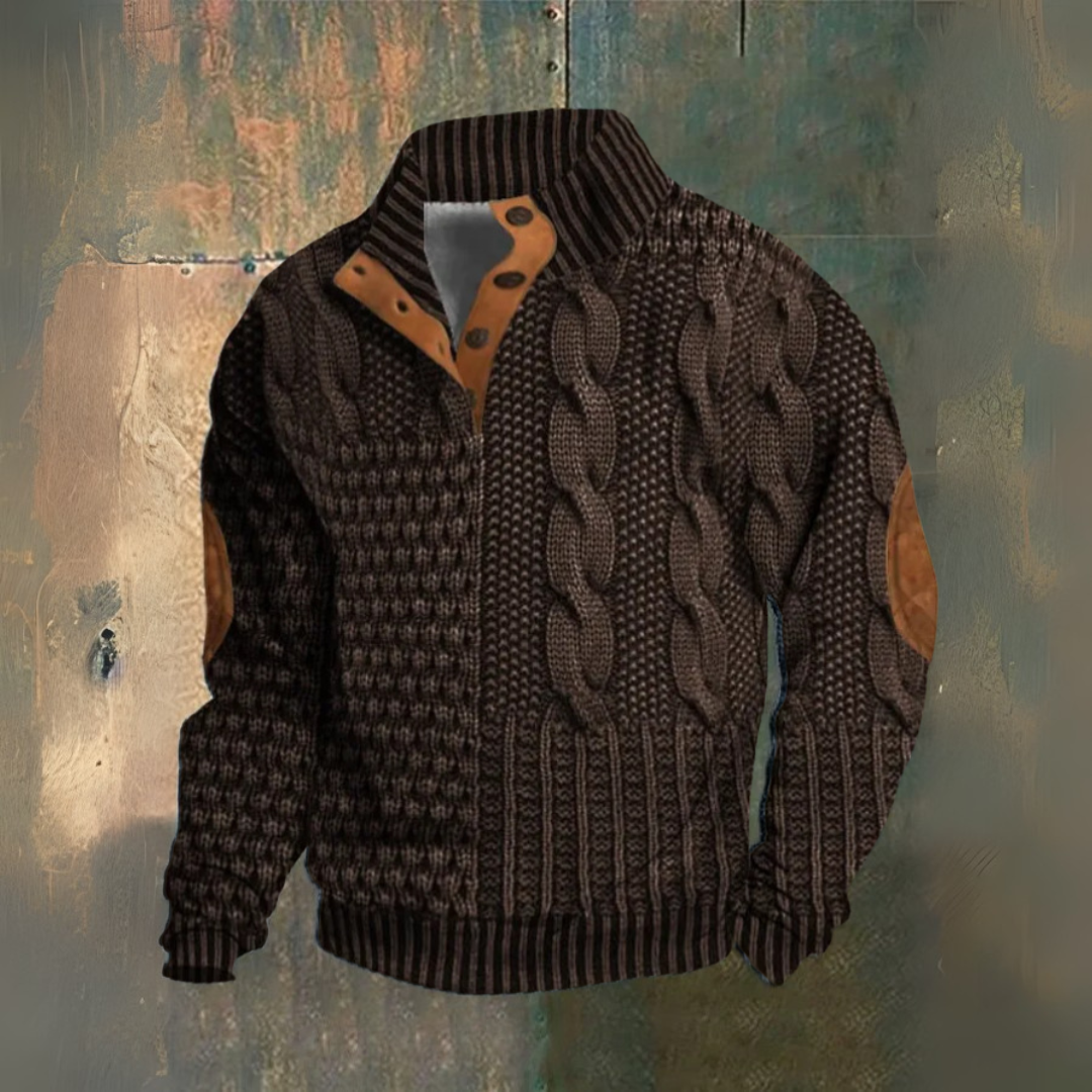 Nordvane™ | Strikket trøje med knapper