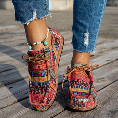 Tilda | Komfortable sneakers med mønster