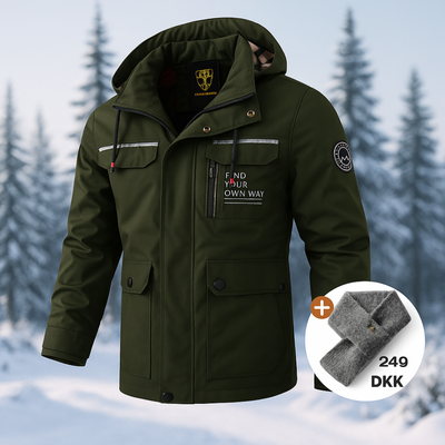 Lauge | Nordisk vinterjakke + gratis halstørklæde