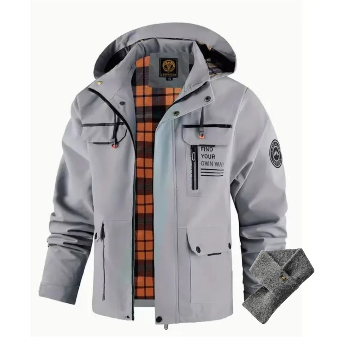 Lauge | Nordisk vinterjakke + gratis halstørklæde