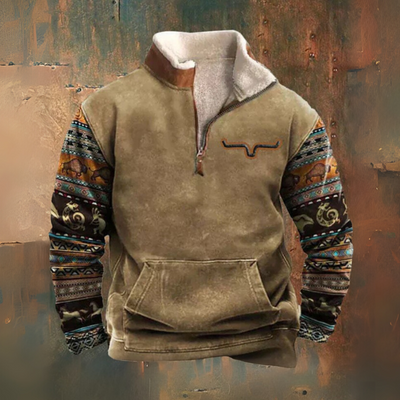 Levi™ | Klassisk zip-trøje med vintage-stil