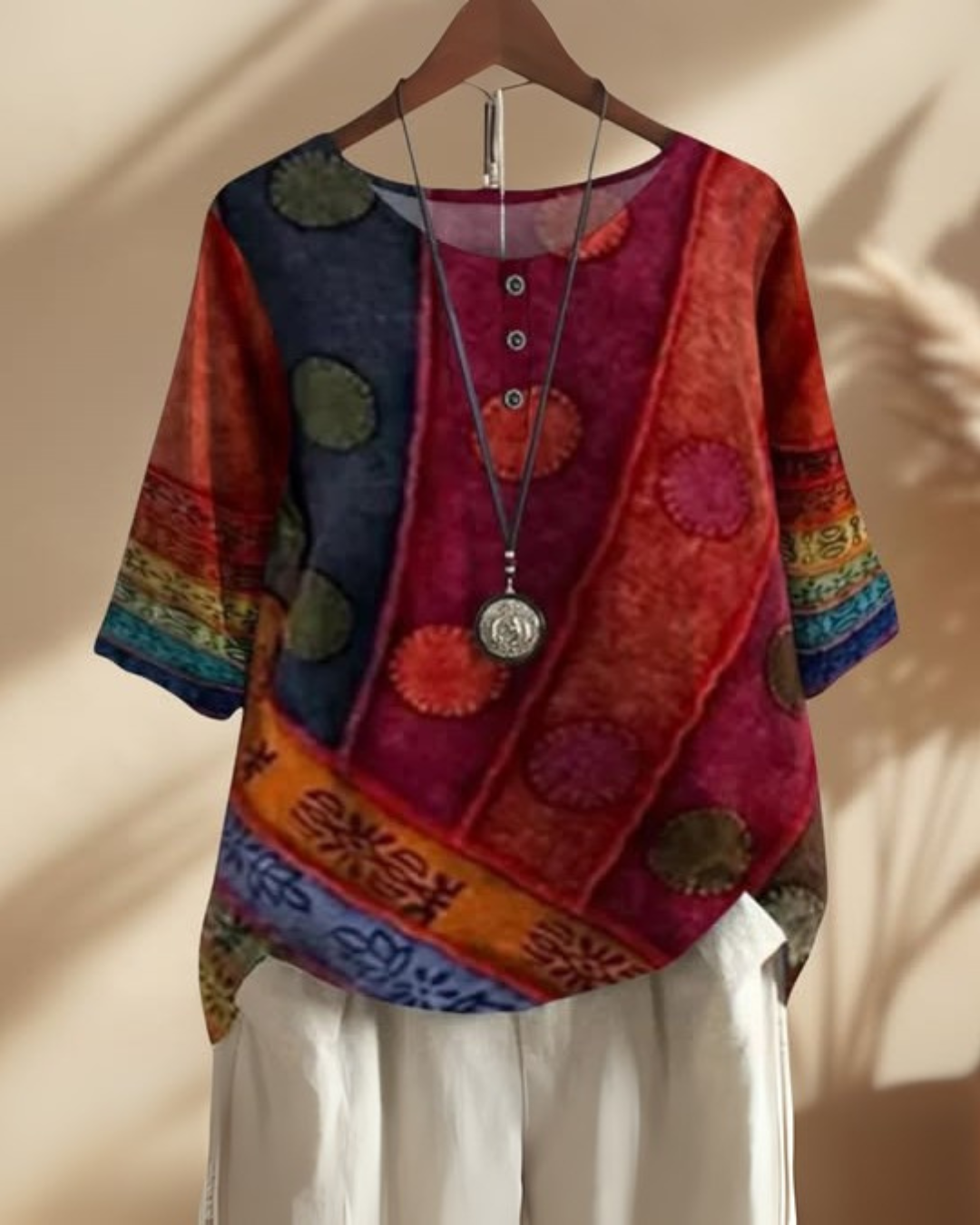 Majken | Kunsttryk Bluse