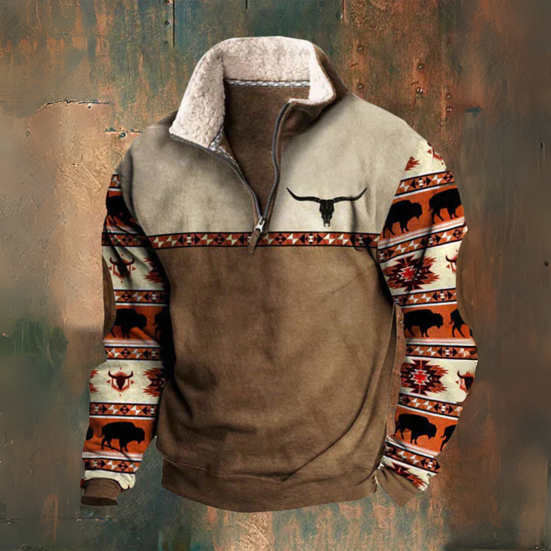 Levi™ | Klassisk zip-trøje med vintage-stil