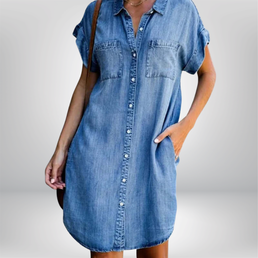 Lone | Casual Denimkjole