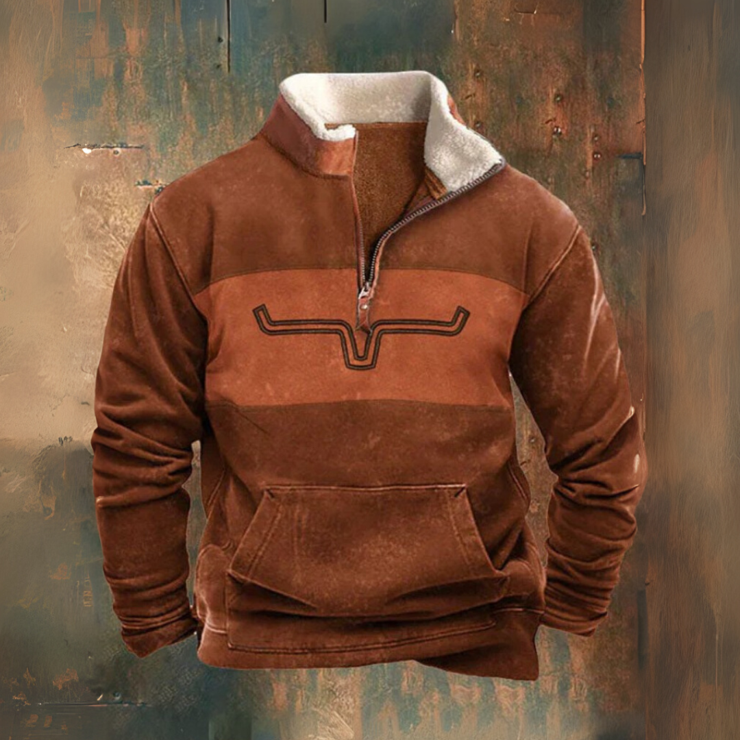 Levi™ | Klassisk zip-trøje med vintage-stil