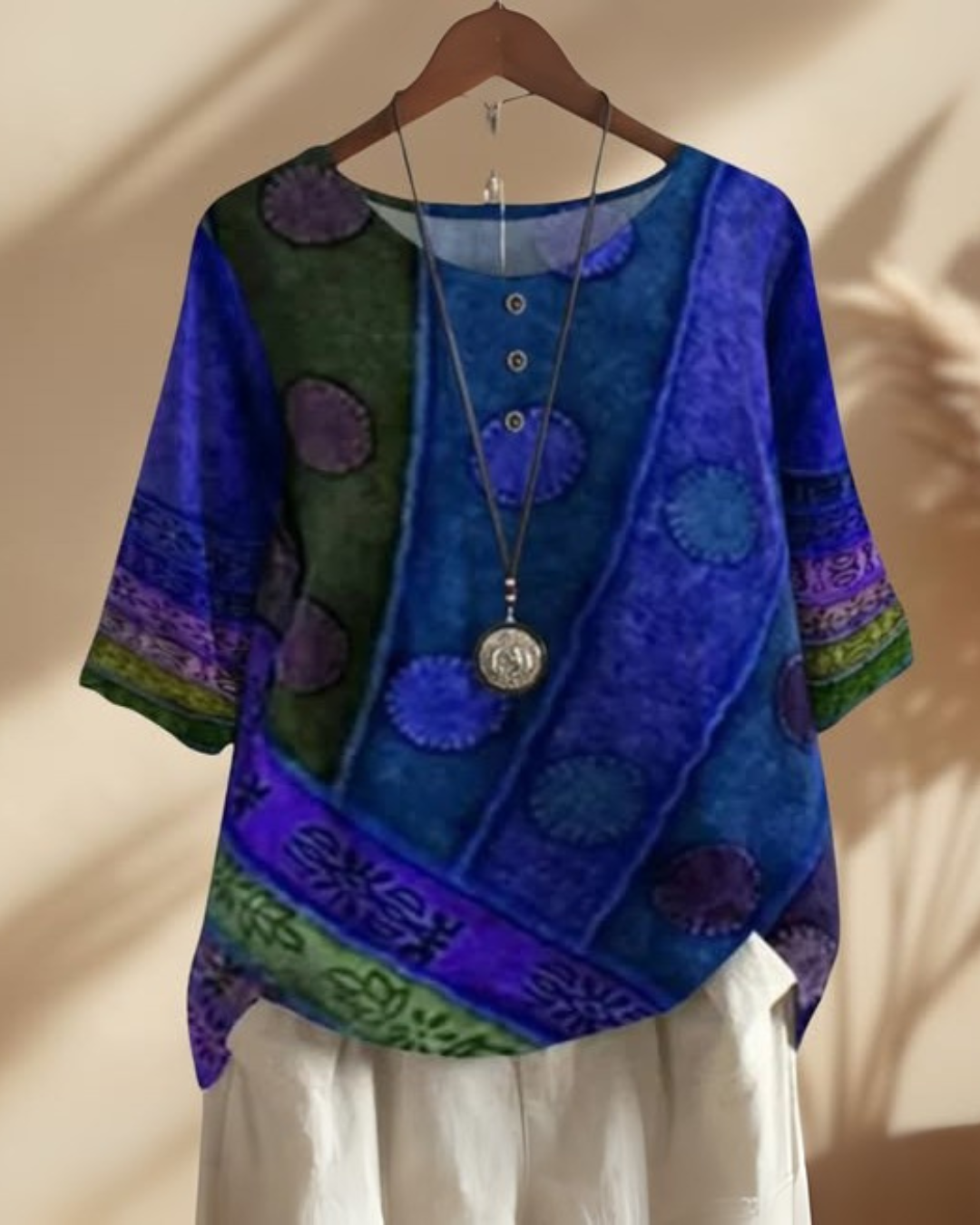 Majken | Kunsttryk Bluse