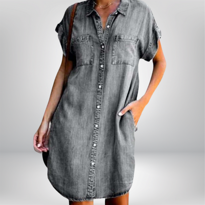 Lone | Casual Denimkjole
