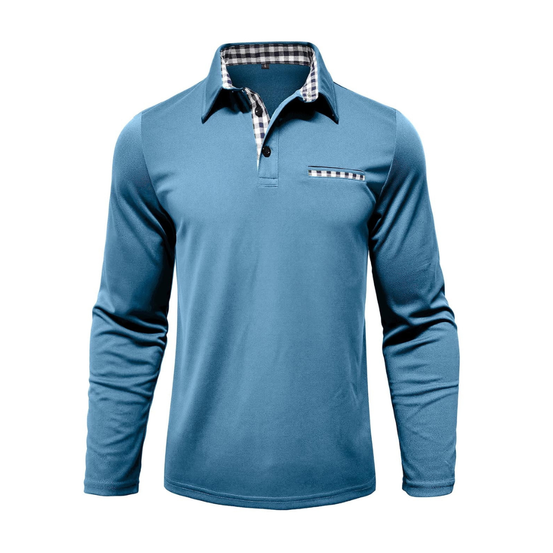 Magnus | Klassisk langærmet polo