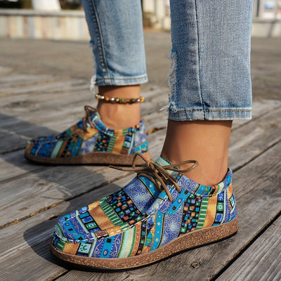 Tilda | Komfortable sneakers med mønster