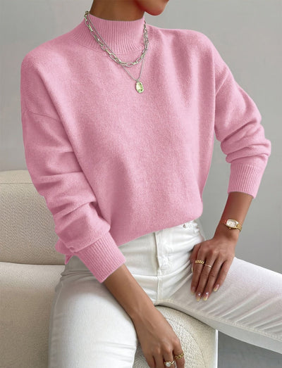 Ingrid | Elegant højhalset strik