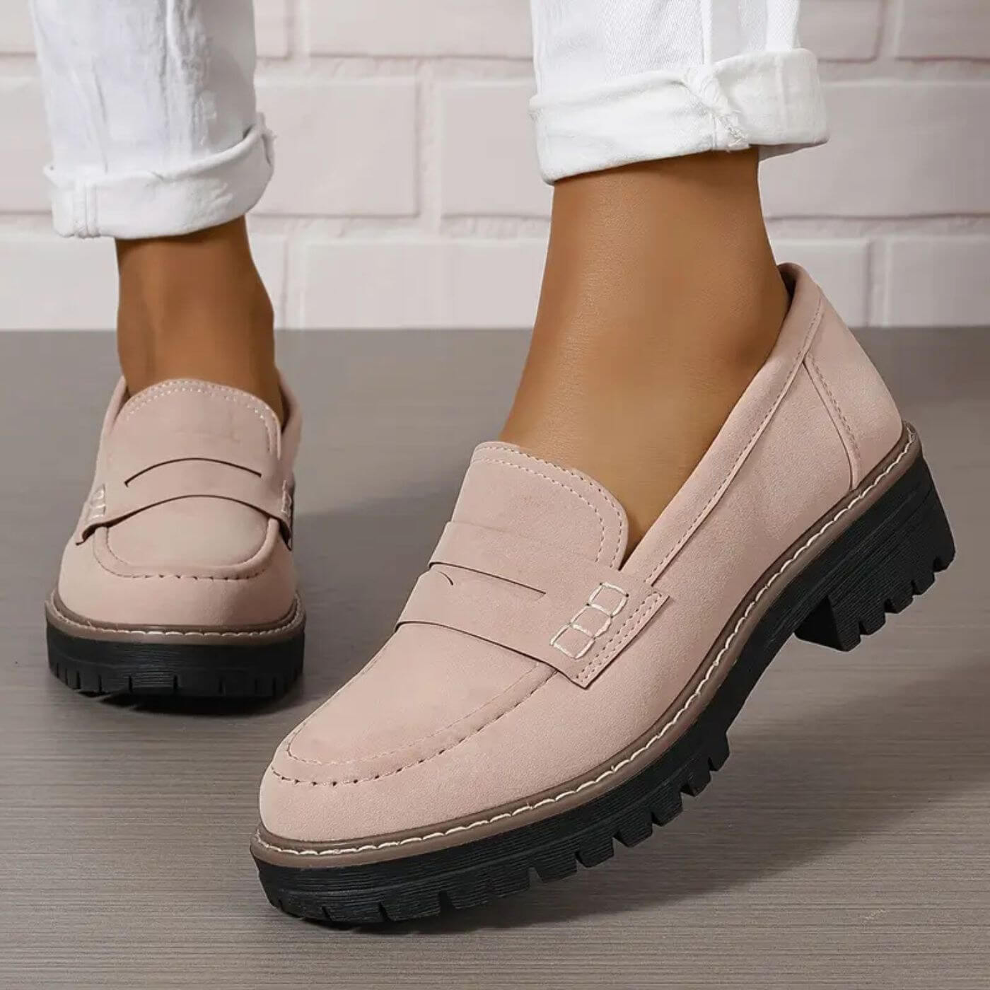 Madelin | Bløde loafers med støtte