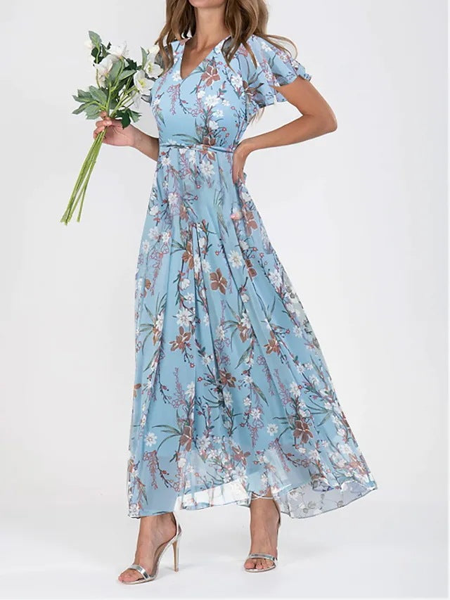 Alina I Elegantes Midi-Kleid