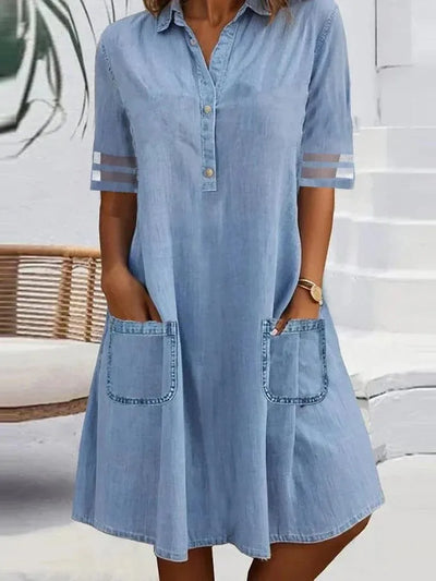 Mette | Denim Letvægtskjole