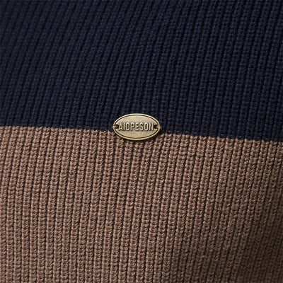 Nordvane™ | Lynlås trøje i kontrastfarver