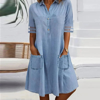 Mette | Denim Letvægtskjole