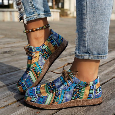 Tilda | Komfortable sneakers med mønster