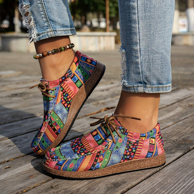 Tilda | Komfortable sneakers med mønster