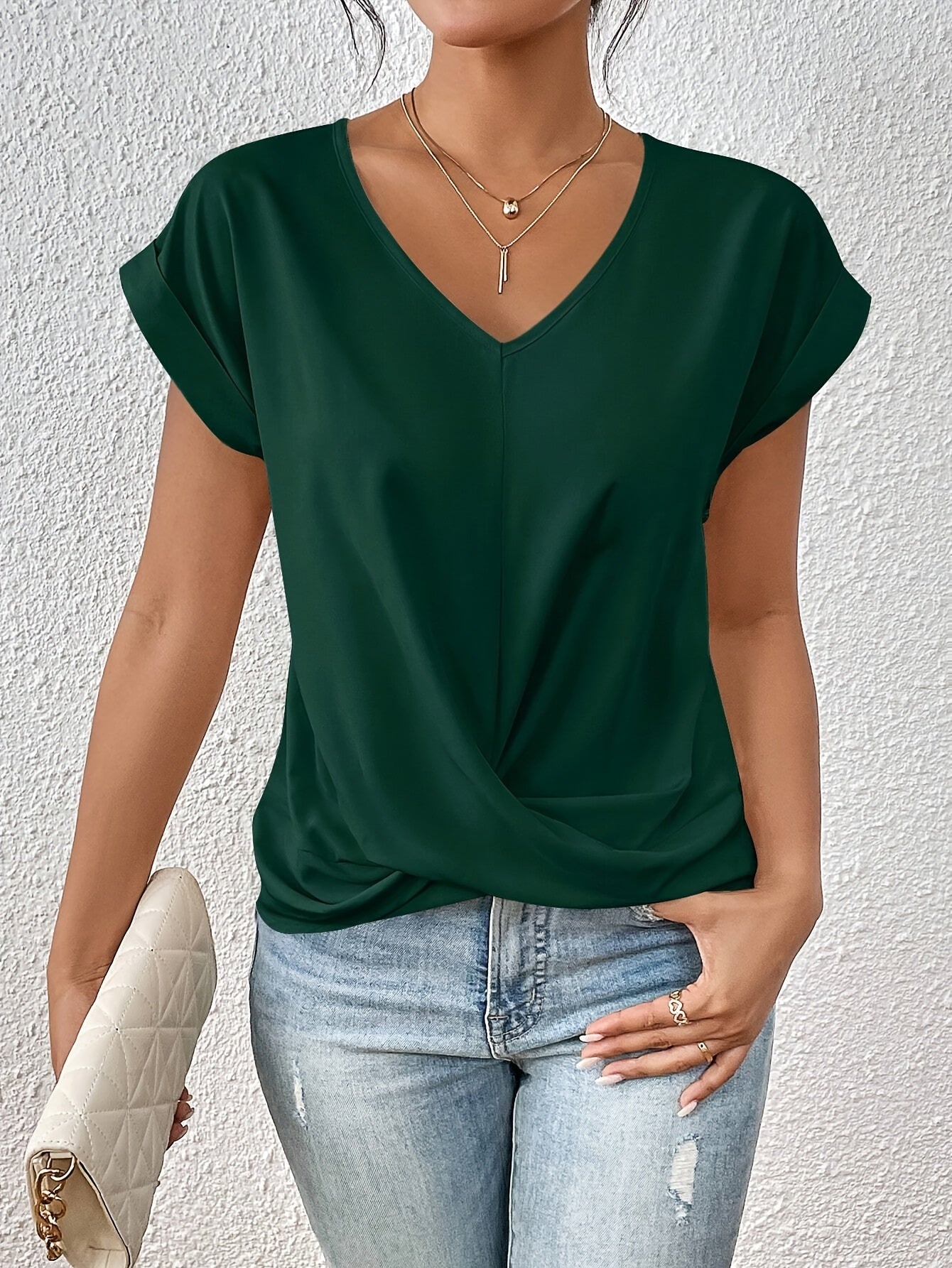 Cleo | V-hals Top