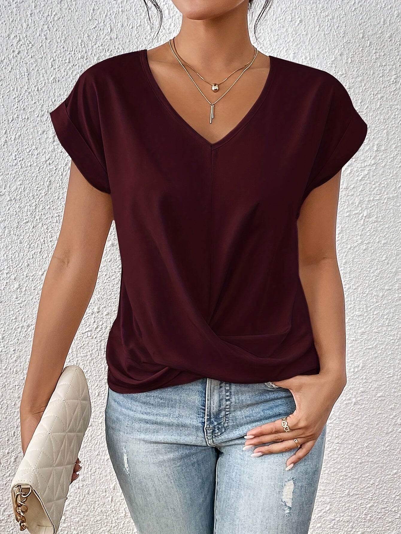 Cleo | V-hals Top