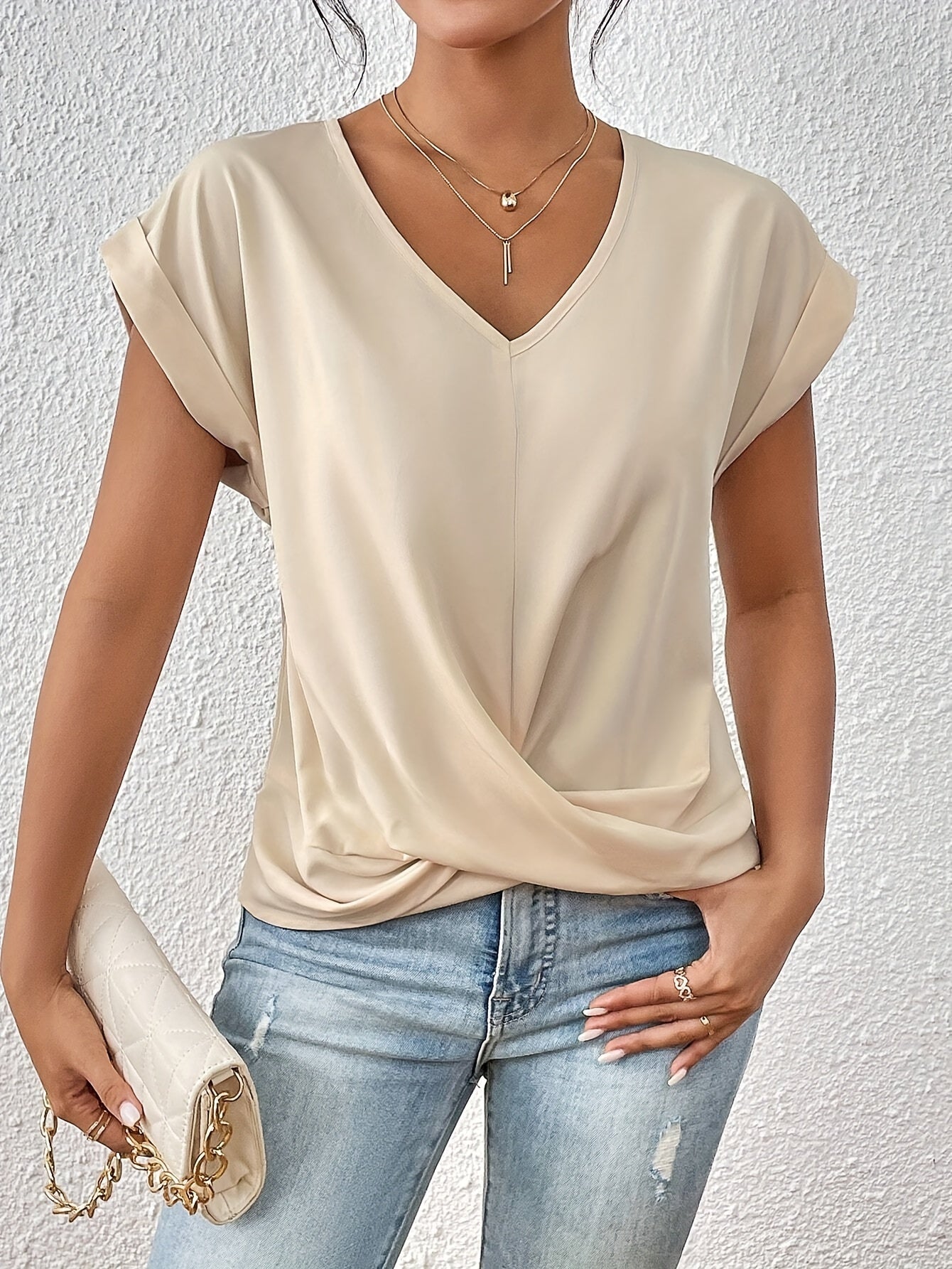 Cleo | V-hals Top