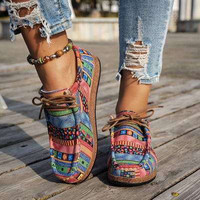 Tilda | Komfortable sneakers med mønster