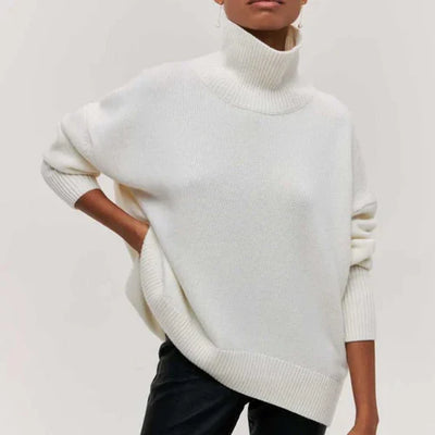 Mia | Oversize trøje med krave