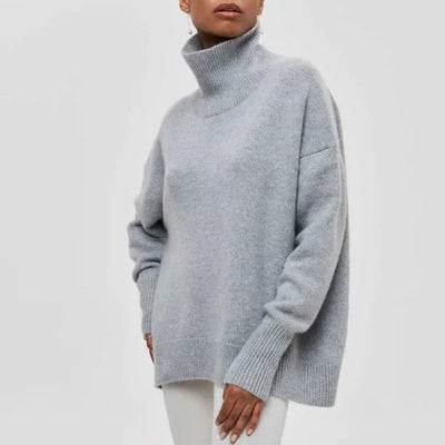 Mia | Oversize trøje med krave