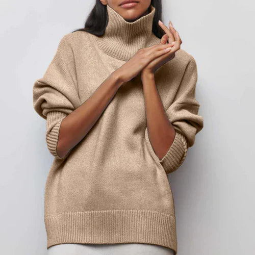 Mia | Oversize trøje med krave