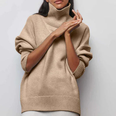 Mia | Oversize trøje med krave