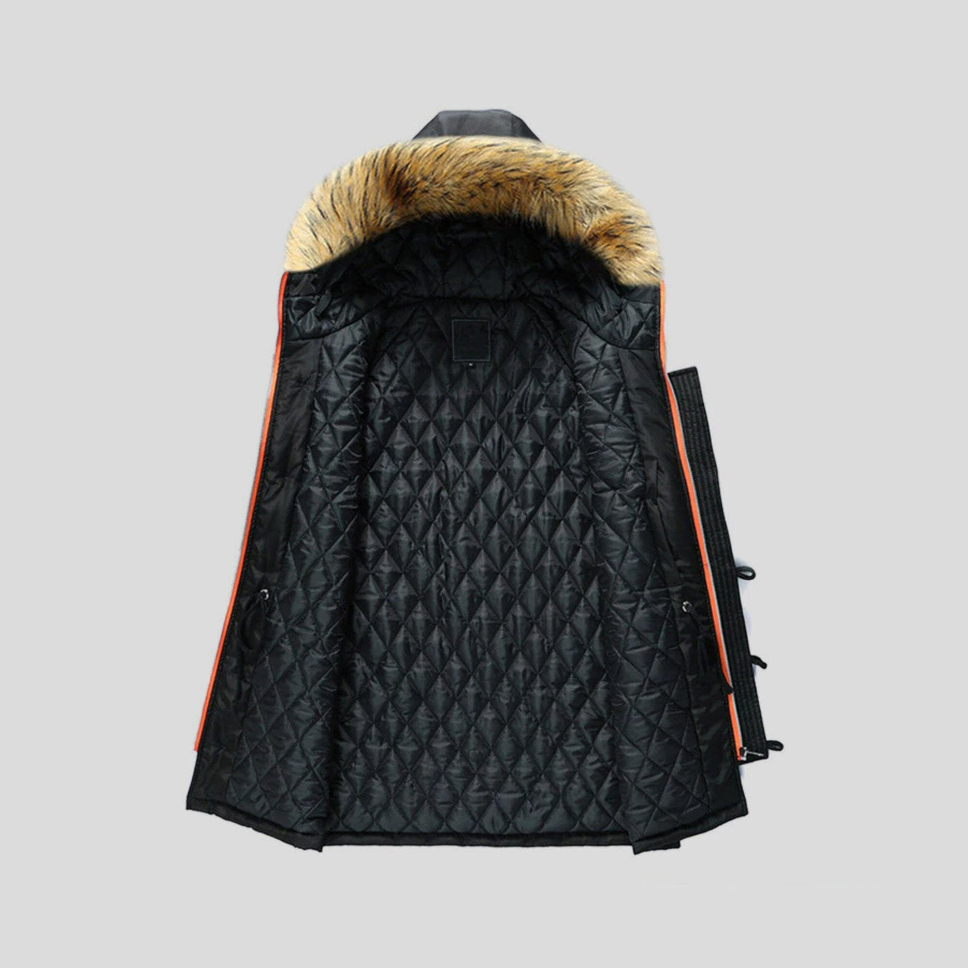 Emil | Varm parka med pelskrave